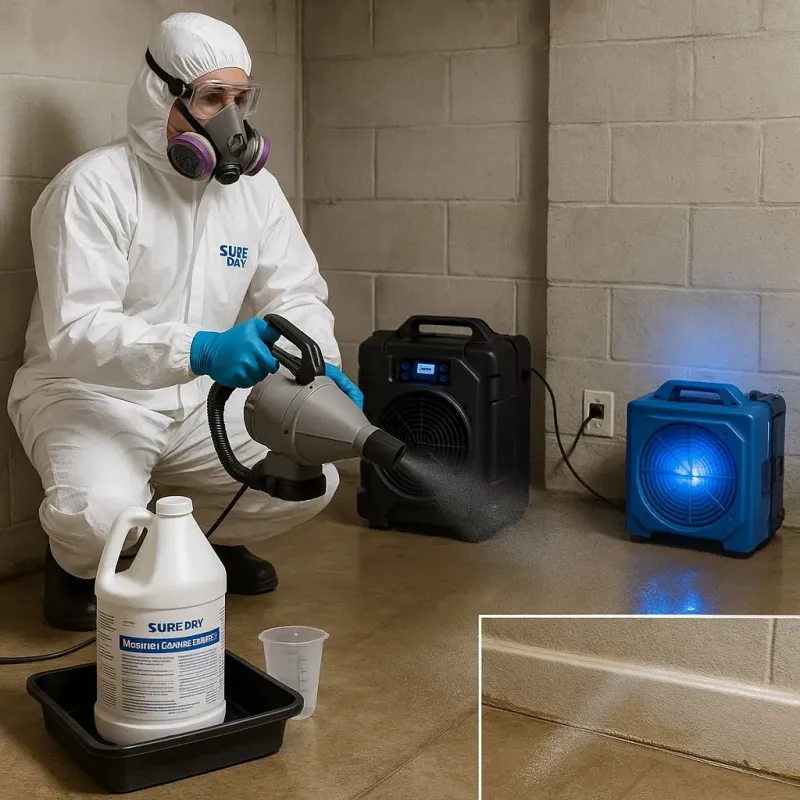 Sanitization and Odor Removal process in Chalkville, AL