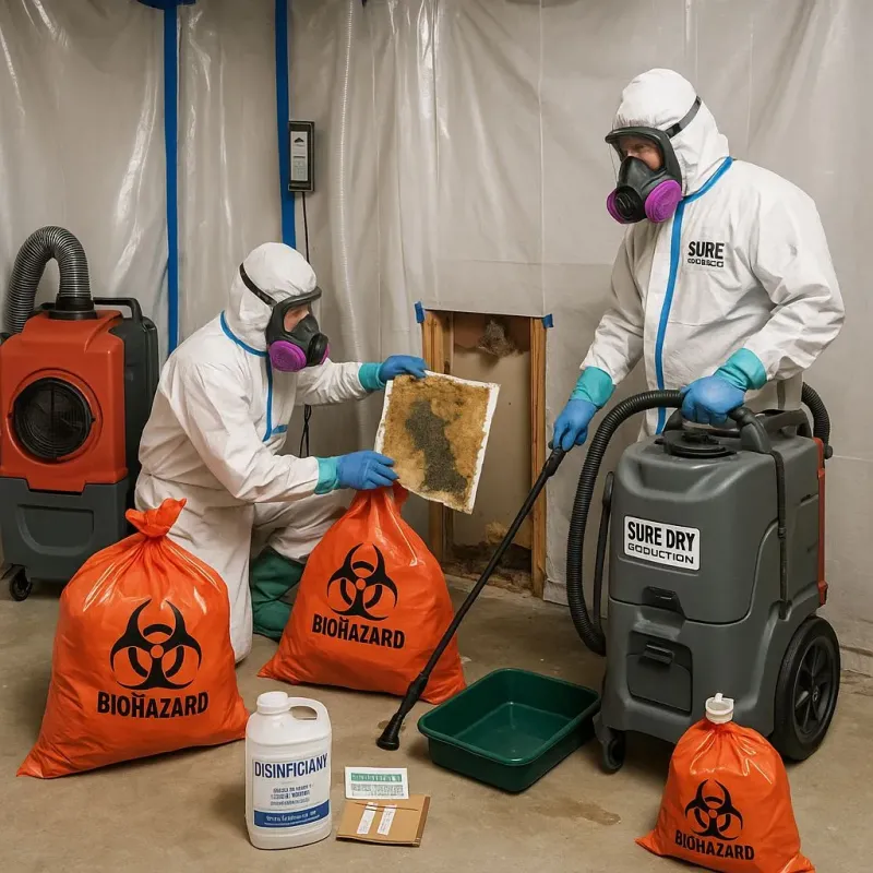 Contaminated Water Handling Protocols process in Chalkville, AL