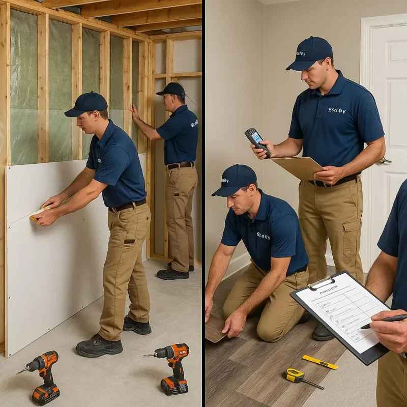Repairs and Reconstruction process in Chalkville, AL